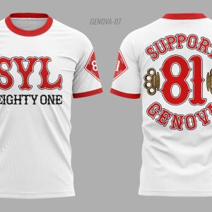 SYL Eighty One Support T-Shirt – Genova 07
