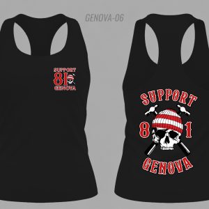 Support 81 Genova Ladies Performance Tank – Black Edition - 06